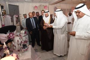 UQU Vice President for Educational Affairs  opens the 3rd Fine Beauty Exhibition